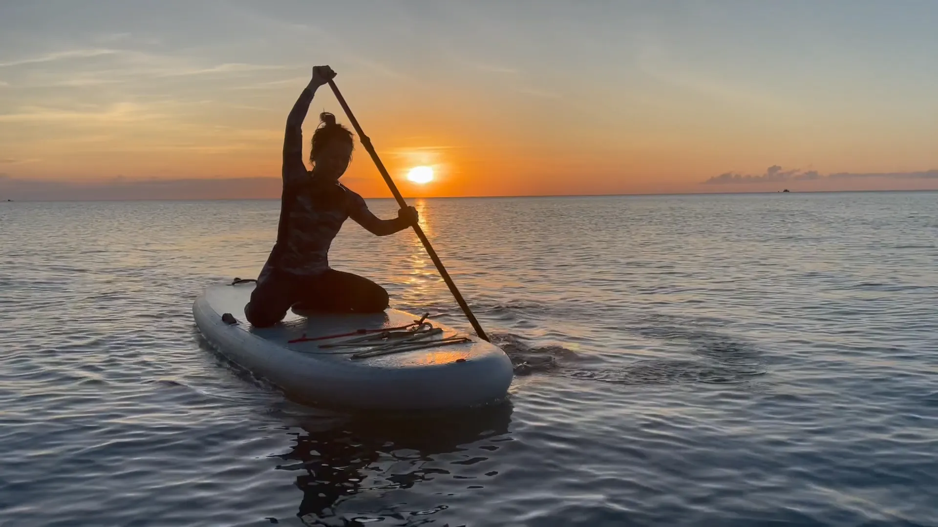Eagle Bay Retreat Beach Activities Sunset SUP Hot girl